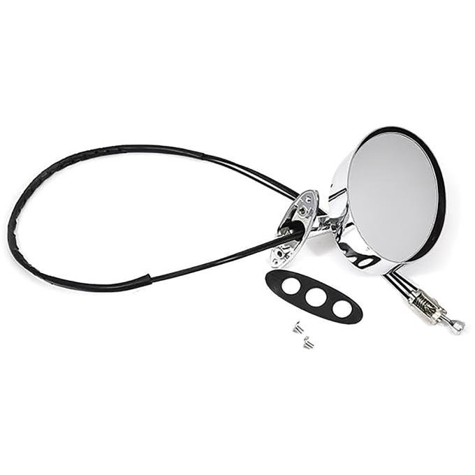 OER 1970-72 Oldsmobile Cutlass, 442, Mirror, Outside Remote, Chrome, LH 404550