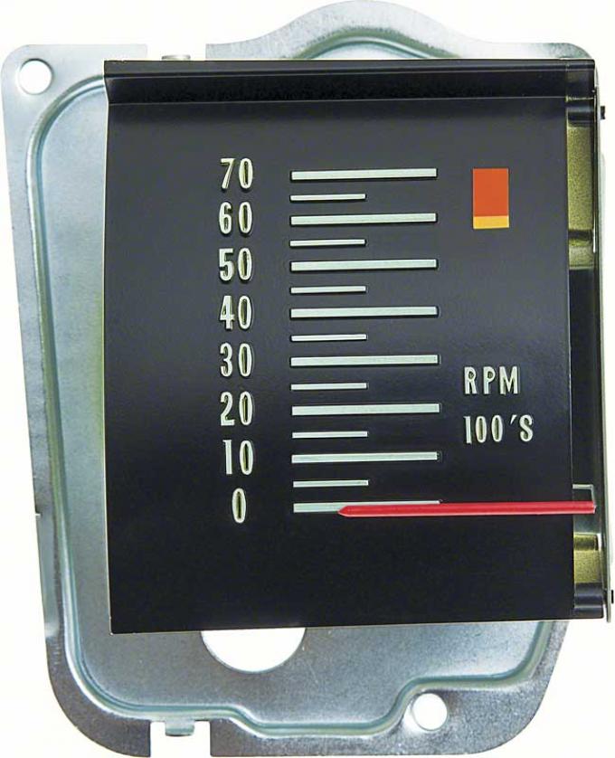OER 1968 Chevelle Tachometer With 6000 RPM Redline 6468823