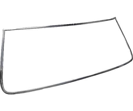 OER 1966-67 Buick, Chevrolet, Oldsmobile, Pontiac A-Body 2-Door Coupe, Convertible, Windshield Reveal Molding Set, 5 Pieces XP4726V