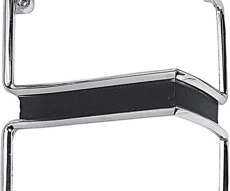 OER 1971 Chevelle, Malibu, LH Park Lamp Bezel, Chrome, All Models Except Station Wagon, Replaces GM# 3998271