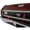 1970-72 El Camino, 1971-72 GMC Sprint, Tailgate Molding, Lower, Bright Finished Aluminum, Includes Clips