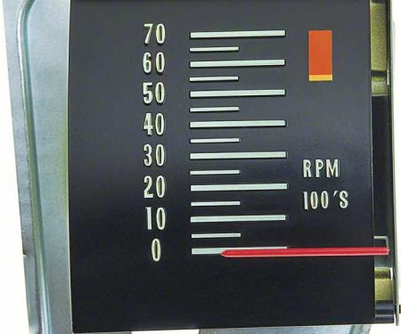 OER 1968 Chevelle Tachometer With 5500 RPM Redline 6468822