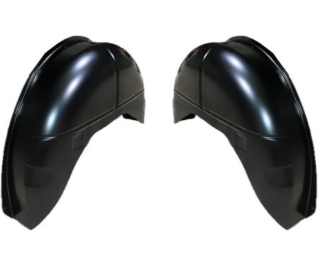 OER 1968-72 Chevrolet Chevelle, Malibu, GM A-Body, Inner Rear Wheelhouse/Mini-Tub Set, LH and RH Sides, Pair 154999