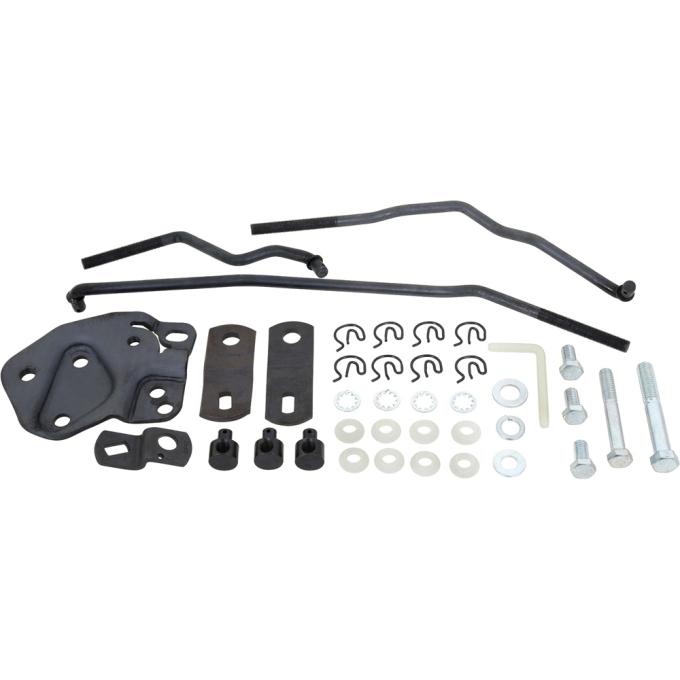 1955-67 4/Speed Shifter Linkage Installation Kit, for Hurst Competition Plus Shifter,with Muncie Transmission