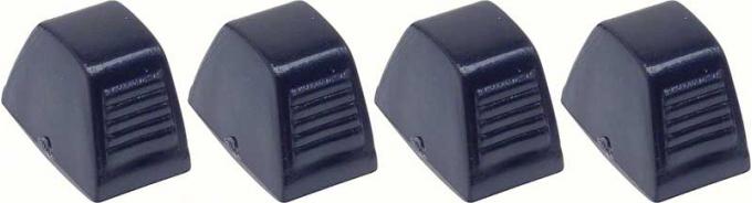 OER 1965-81 Black Heater Control Knob Set K409