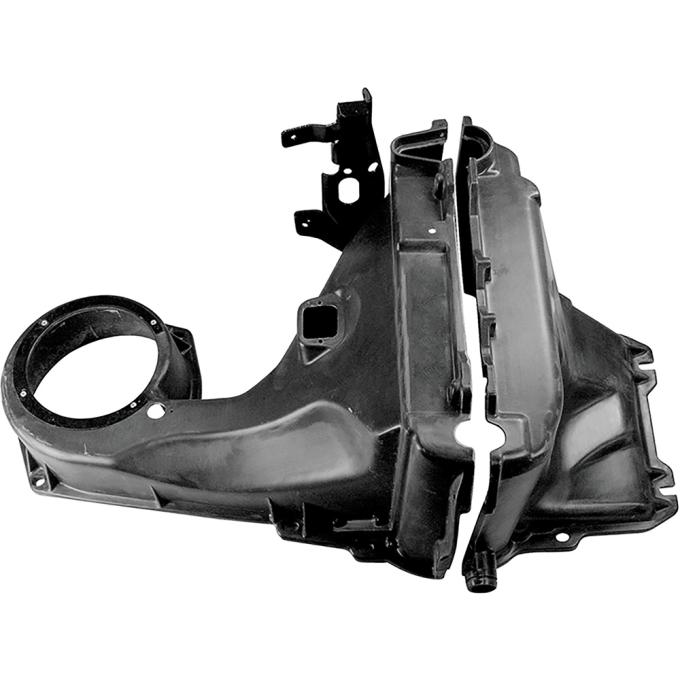 1968-72 Chevelle, El Camino, Skylark, Cutlass, GTO, LeMans, Tempest, Air Conditioning Evaporator Case, Replaces GM#'s 3020119 inlet side with bracket, 3018795 outlet side
