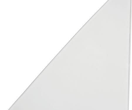 1964-65 Chevrolet Chevelle, Buick Special, Skylark, Olds F85, Cutlass, Pontiac Tempest, 2 Door Hardtop, 1964-67 4 Door Sedan/Wagon/El Camino, Vent Window Glass, LH, Clear