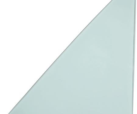 1964-65 Chevrolet Chevelle, Buick Special, Skylark, Olds F85, Cutlass, Pontiac Tempest, 2 Door Hardtop, 1964-67 4 Door Sedan/Wagon/El Camino, Vent Window Glass, LH, Light Green Tint