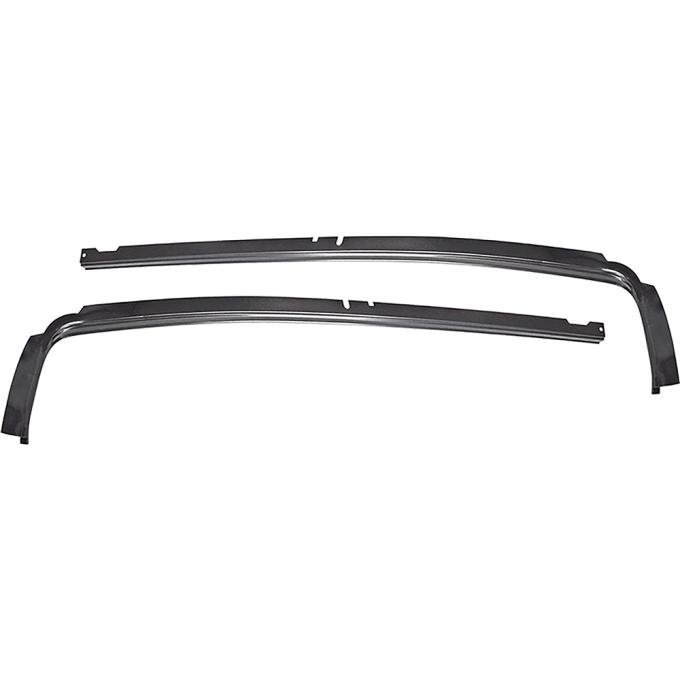 1970-72 Chevelle, Skylark, Roof Drip Rails, Steel, 2 Door Hardtop, LH & RH, Pair