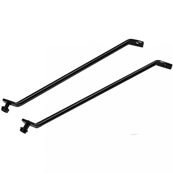 OER 1964-72 Chevrolet Chevelle, El Camino, 1970-72 Monte Carlo, Fender To Core Support Brace, Pair BP1139C