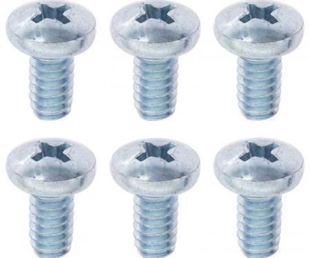 OER 1969-70 Steering Wheel Shroud Screw Set - 6 Screws *R15386