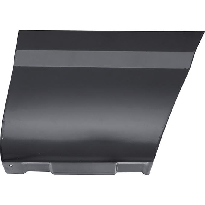 1968-69 Chevelle, Malibu, El Camino, Fender Patch Panel, Lower Rear Section, All Models, RH Passenger Side