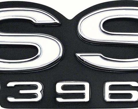 OER 1966 Chevelle "SS396" Grill Emblem 3891434