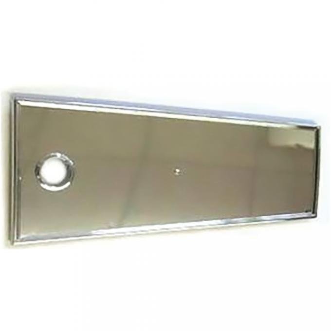 OER 1970-72 Buick Skylark, GS, Console Door/Lid, Chrome Insert CP5616S