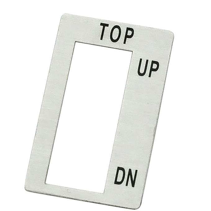 1970-72 Oldsmobile Cutlass, 442 Convertible, Insert Bezel, Folding Top Switch