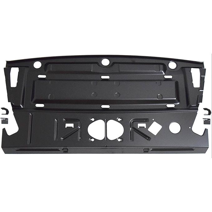 1966-67 Chevelle, Malibu, Package Tray Panel, 2-Door Hardtop, Stamped Steel