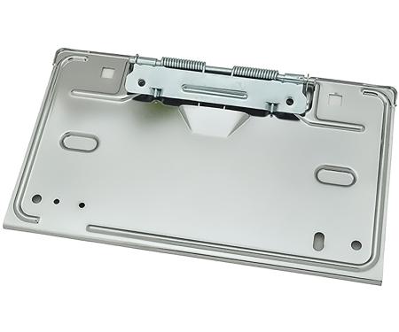 OER 1964-68 Chevelle, Malibu, Tempest, Lemans, GTO, License Plate Bracket, Gas Door, Rear BP1373Z