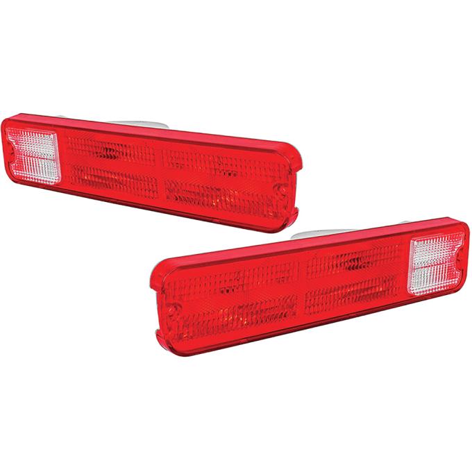1979-87 Chevrolet El Camino, GMC Caballero, 1979-83 Chevelle Malibu Station Wagon, Tail Lamp Lenses, LH and RH