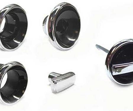 1968 Impala/Full Size, 5 Piece Dash Bezel and Knob Set