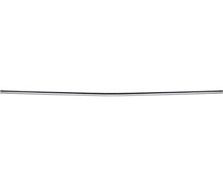 1968 Chevelle, Malibu, Rear Body/Tail Lamp Panel Molding, Upper, Bright Finished Aluminum