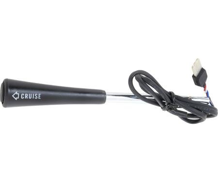 1977-80 Chevrolet, Pontiac, Turn Signal Lever, with Cruise Control, with Dimmer in Column, Snap in Stalk