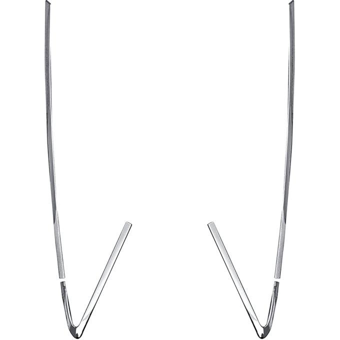 1966-67 Chevelle, Malibu, 2-Door Hardtop, Vinyl Top Molding Set, 4 Pieces