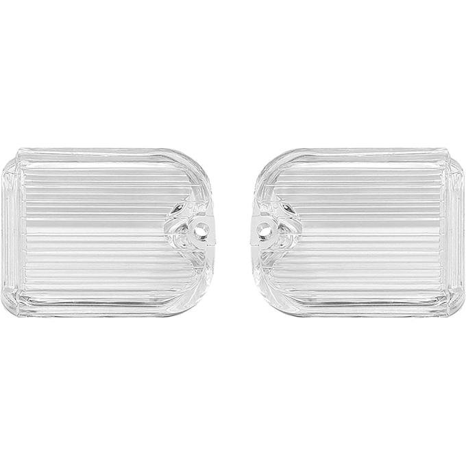 1966 Chevrolet Chevelle, Malibu, Backup Light Lenses, All Models Except Station Wagon, LH and RH