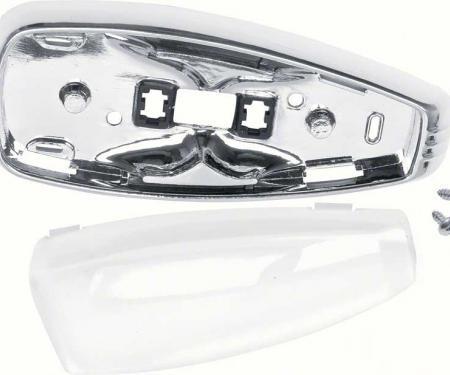 Redline Restomotive® 1960-1970 GM Car Dome Light Lens Kit Without Harness