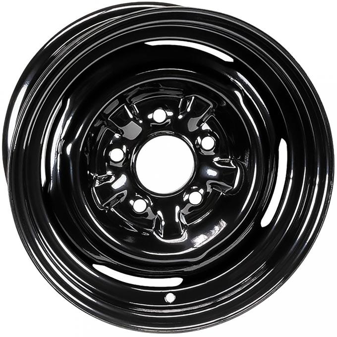 OER 1955-81 GM Factory Steel Wheel, 15" x 7", Stamped, 5 1/4" Backspacing A8500506