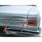 1965 Chevelle, Malibu, Trunk Lid Molding, Lower, Bright Finished Aluminum