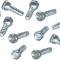 OER 1962-81 Chevrolet, Rally Wheel Hub Cap Ornament Screw, 8-18" x 9/16", Various Models, 16 Piece Set *R306