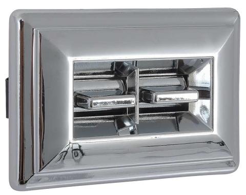 1982-96 GM Vehicles, Power Window Switch, Two-Button, Chrome Plated Bezel, LH