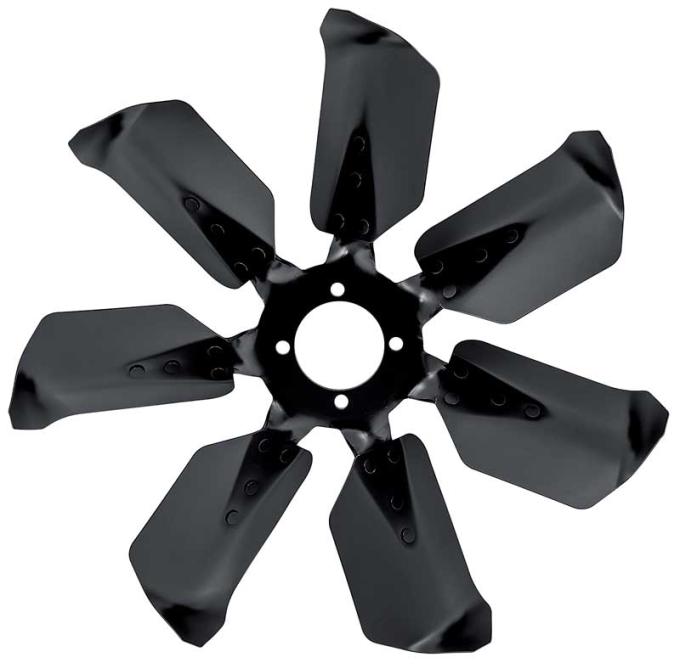 1965-79 Camaro, Impala, Caprice, Nova, Truck, Fan Blade, 7 Blade, 18", 3" Mount, Service Replacement