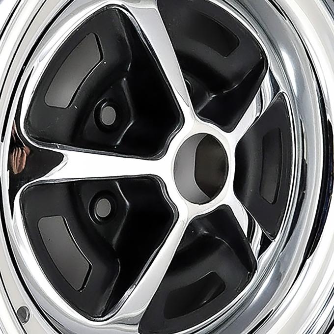 OER 1969-70 Chevrolet, Steel Wheel, 5 Spoke SS Style, 14" x 7", 5 x 4-3/4" Bolt Pattern, Chrome WV418C