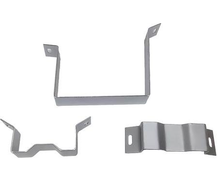 OER 1964-69 Cutlass, 442, Manual Transmission, Console, Mounting Bracket Set CP1544T
