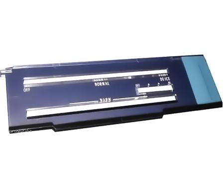 OER 1970-72 GTO, LeMans, Tempest, Heater Control Lens, No A/C IN1241G
