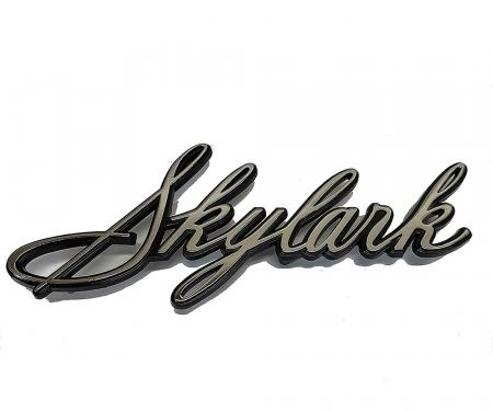 OER 1967 Buick Skylark, Quarter Panel Emblem, Skylark Nameplate Script 1360207