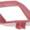 1974-80 GM, Shoulder Harness Seat Belt Retainer, Firethorn Red, Various Models