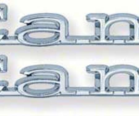 OER 1967 El Camino - Quarter Panel Emblems (Pair) 4229728