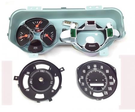 OER 1969-71 Pontiac GTO, Lemans, Grand Prix, Rally Gauge Conversion, Instrument Cluster IN5345G