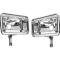 1970 Chevrolet Chevelle, Malibu, Tail Light Housings, All Models Except Station Wagon, LH and RH