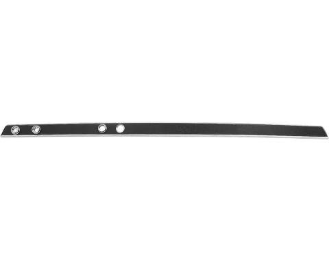 OER 1967 Chevrolet Chevelle, Malibu, El Camino, Dash Bezel Upper Strip, Without Factory AC IN3339V