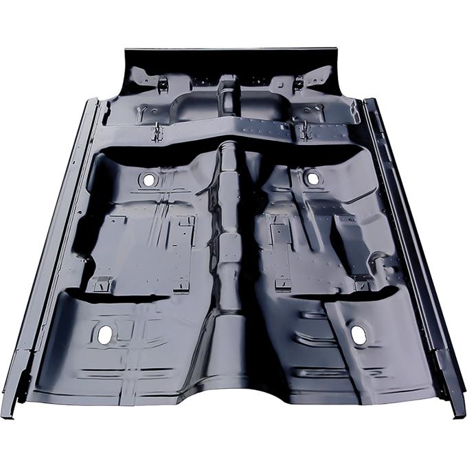 1970-72 Chevelle, Monte Carlo, GTO, Skylark, Cutlass, LeMans, Complete Floor Pan Assembly, with Floor Braces & Rocker Panels