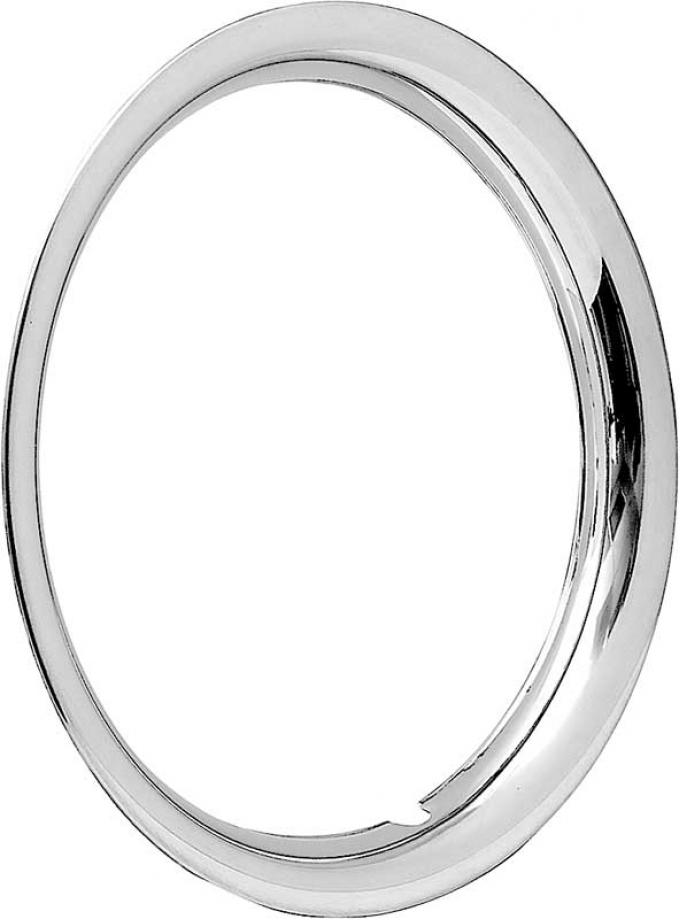 OER 15" Stainless Steel 1-1/2" Deep Round Lip Rally Wheel Trim Ring for OE Wheels Only TK3015