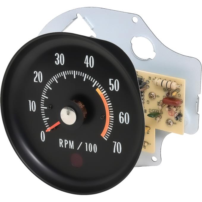 OER 1971-72 Chevelle, El Camino, Monte Carlo, Tachometer, 5000 RPM Red Line, GM Licensed 5657405
