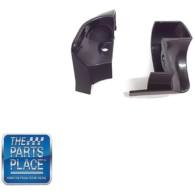 OER 1966-67 Buick Skylark, Oldsmobile Cutlass, Pontiac GTO, Wind Lace End Caps, Quarter Window, Paint To Match, Pair IN3283Z