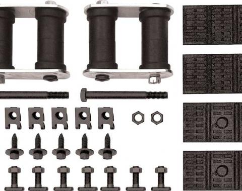 OER 1967-79 GM Rear Leaf Spring Installation Kit - Mono Leaf - Various Models R360