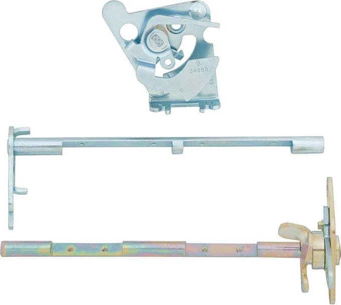 OER 1968-71 Firebird, Trans Am, Quadrajet Throttle Shaft and Choke Set, 3 Piece Set A8700127