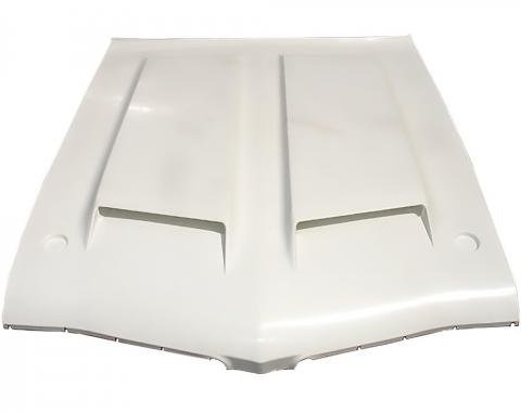 OER 1969-70 Oldsmobile Cutlass, 442, Ram Air Fiberglass Hood, Steel Framing Underside BP1151T