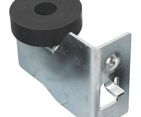 1970-72 Chevelle, El Camino, Monte Carlo, GTO, Grand Prix, Skylark, LeMans, Cutlass, 442, Door Glass Lower Support Bracket with Bumper, 2-Door Models, LH or RH, Each